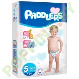 Подгузники Paddlers 5 Junior (11-18кг) 52шт