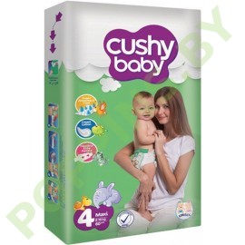 Подгузники Cushy baby 4 Maxi (8-19кг) 60шт