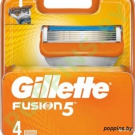 Кассеты сменные Gillette Fusion (4шт)