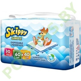 Пеленки  детские Skippy Simple (60*40см) 30шт 