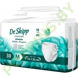 Подгузники для взрослых Dr.Skipp Standart  M (70-130см) 30шт