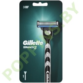 Бритва Gillette Mach3 со сменной кассетой (1шт)
