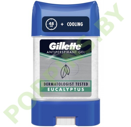 Гелевый дезодорант-антиперспирант Gillette Eucalyptus 70мл  