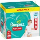 Трусики Pampers Pants 7 (17+кг) 68шт 