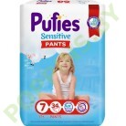 Трусики для детей Pufies Sensitive 7 (17+кг) 34шт 