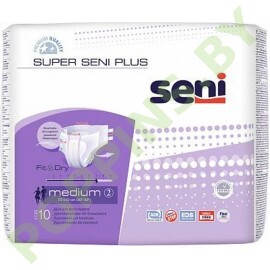 Подгузники Super Seni Plus (7*) 2 Medium (75-110см) 10шт