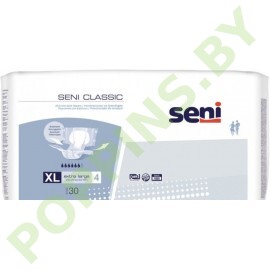 Подгузники Seni CLASSIC (6*) 4 Extra Large (130-170см) 30шт 