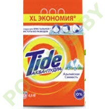 Стиральный порошок Tide Аква-пудра "Альпийская свежесть" (Автомат) 4,5кг 